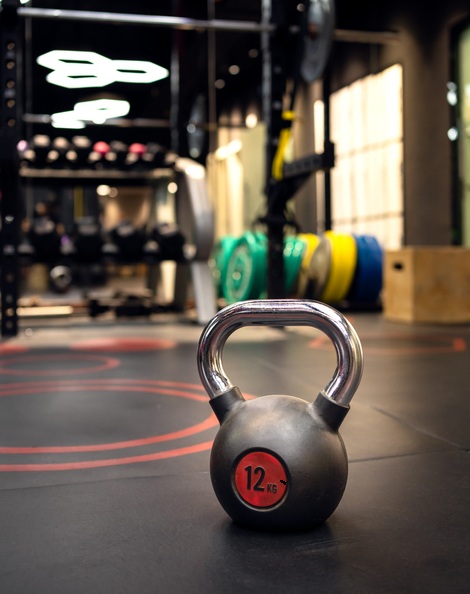 Kettlebell i gymmet